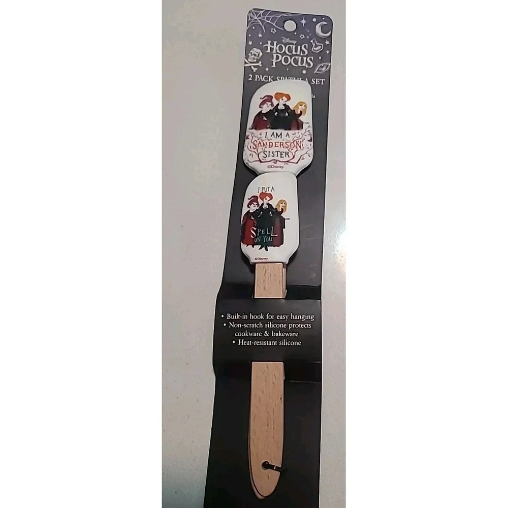 Hocus Pocus 2 Pk Spatula Set Sanderson Sisters I Put A Spell On You Disney Brand